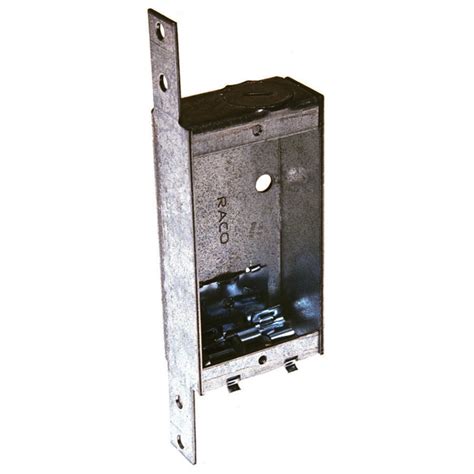 narrow metal electrical box|shallow wall electrical outlet box.